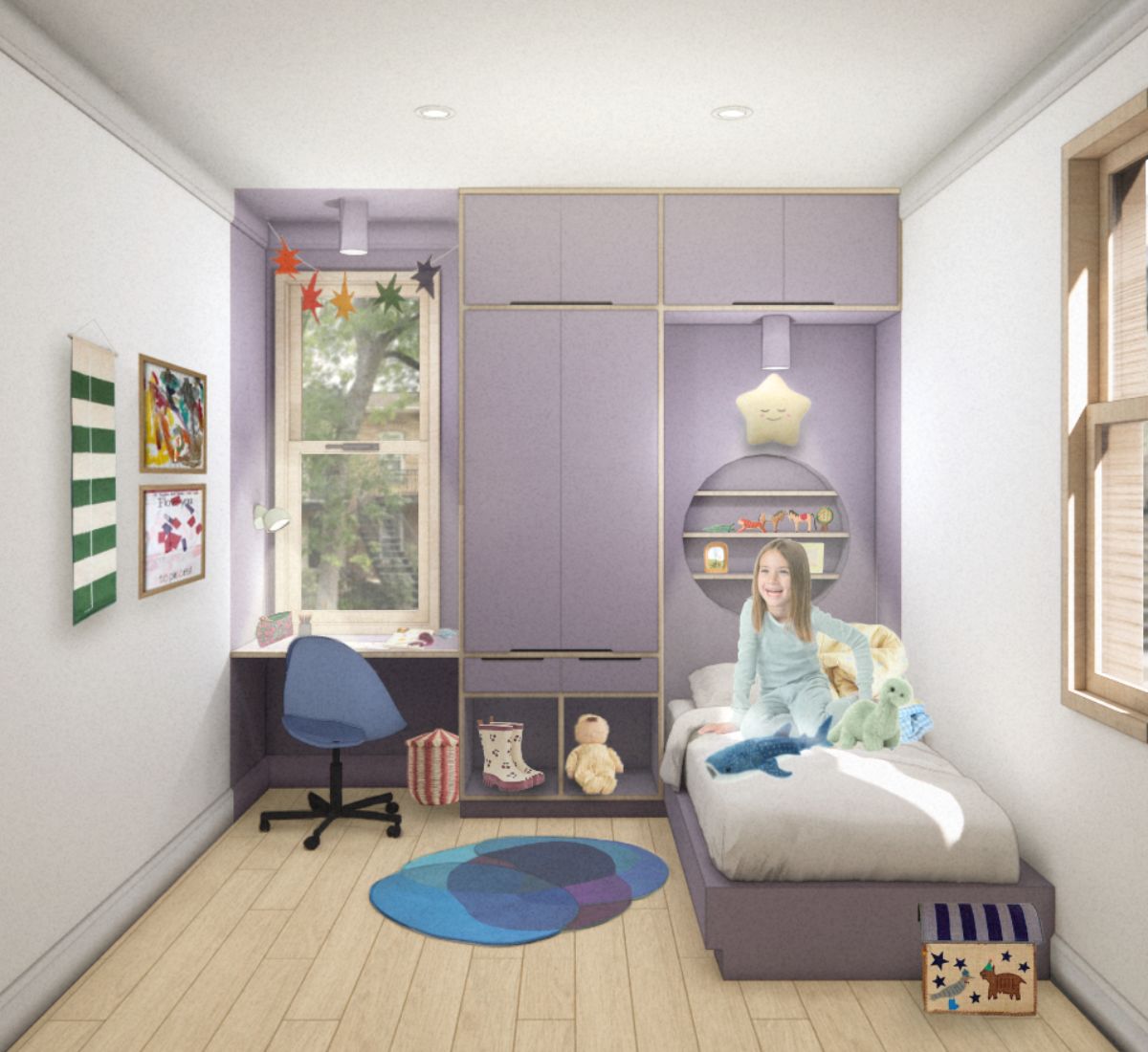 Chambre avec module type