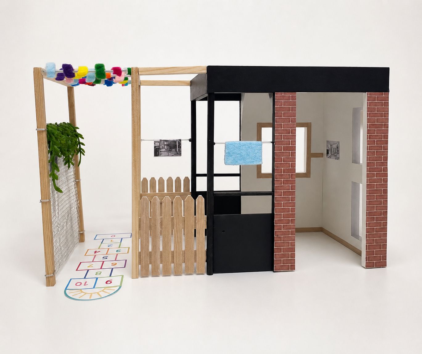 Maquette - La double r&eacute;alit&eacute; du duplex montr&eacute;alais