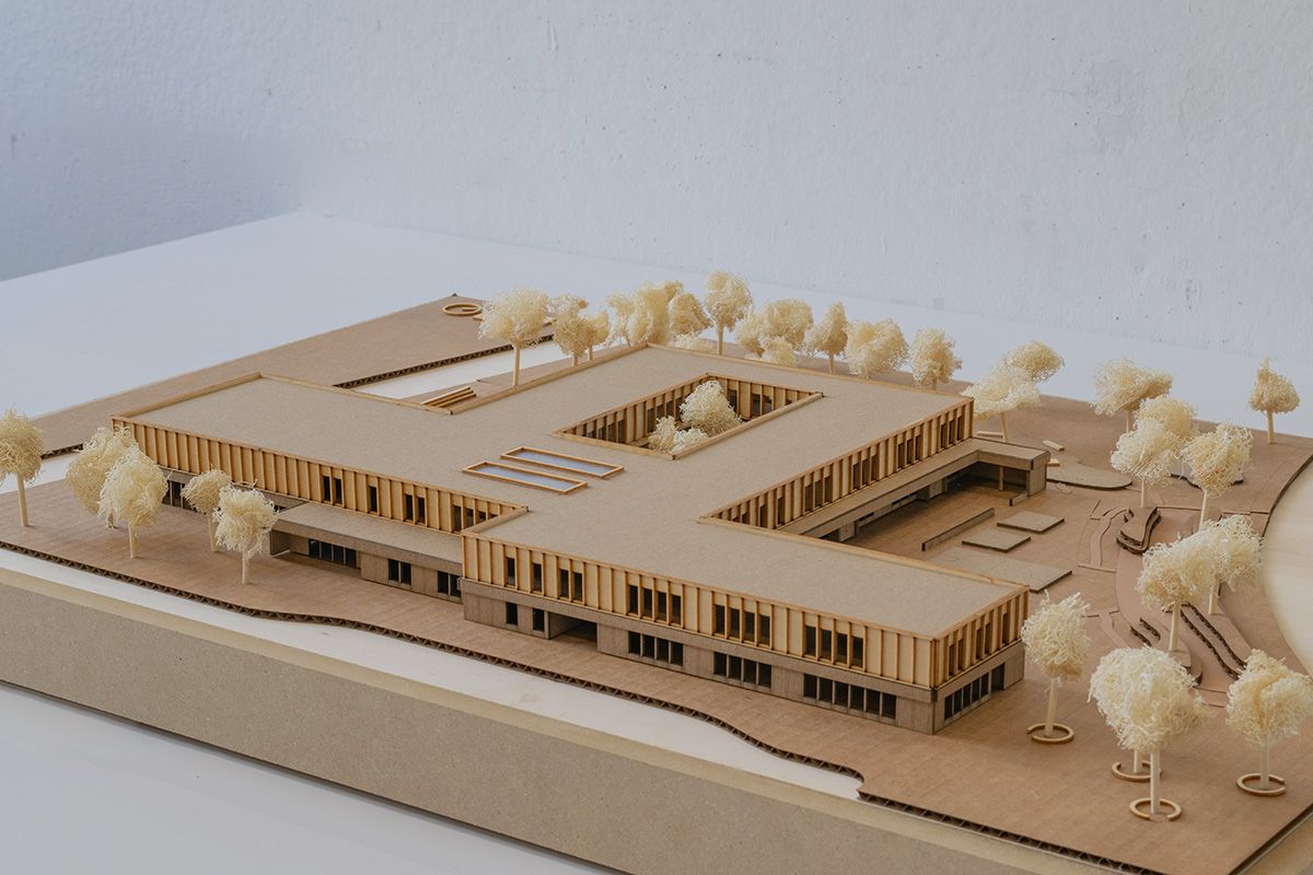 Maquette g&eacute;n&eacute;rale - 1:200