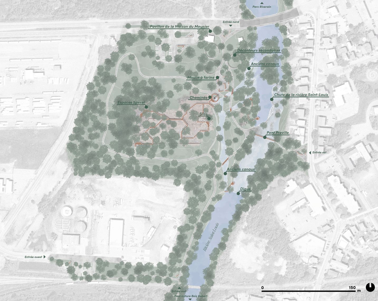 Plan d&rsquo;am&eacute;nagement : parc nature de la Pointe-Saint-Louis