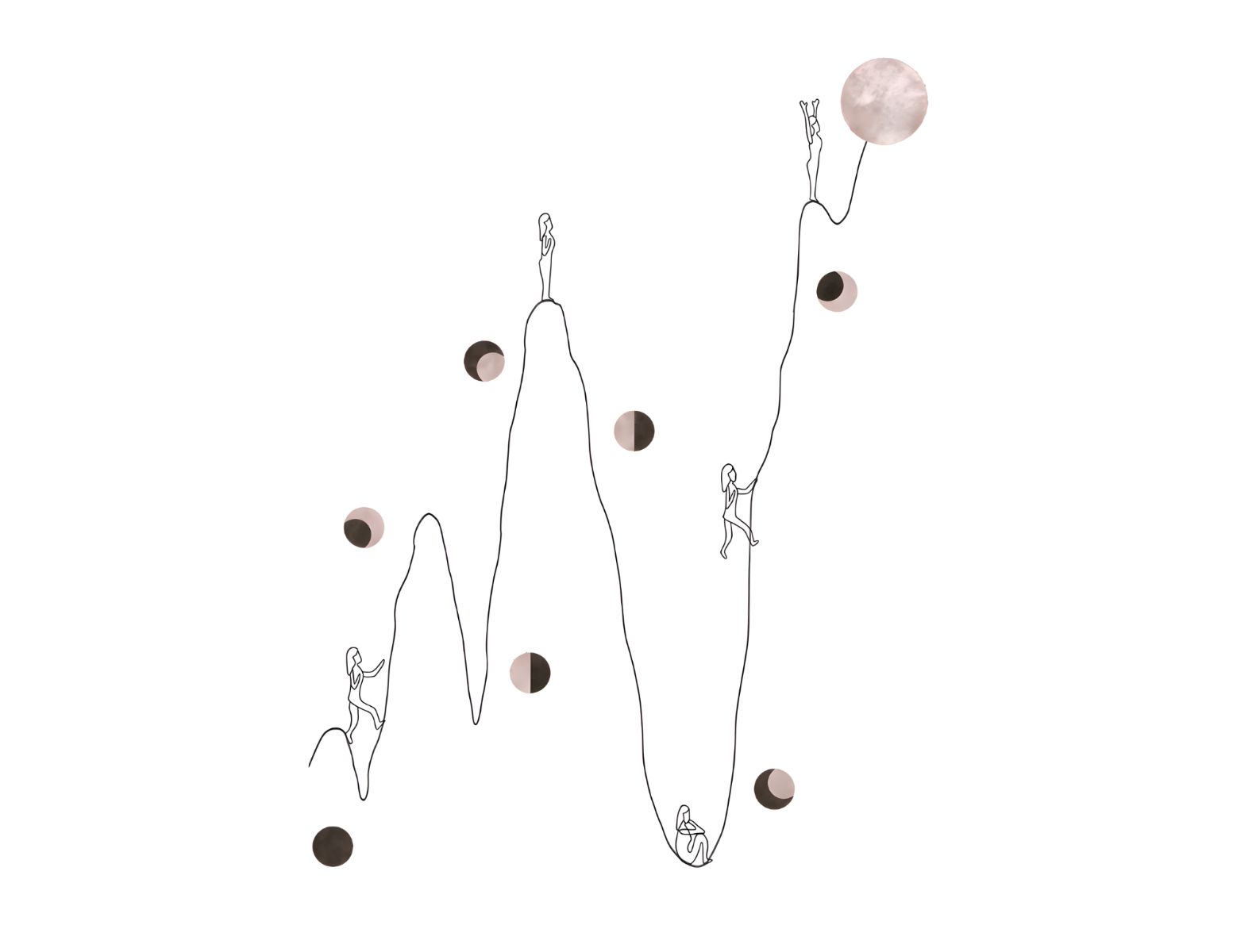 Image manifeste: cycle lunaire et processus de gu&eacute;rison de la femme
