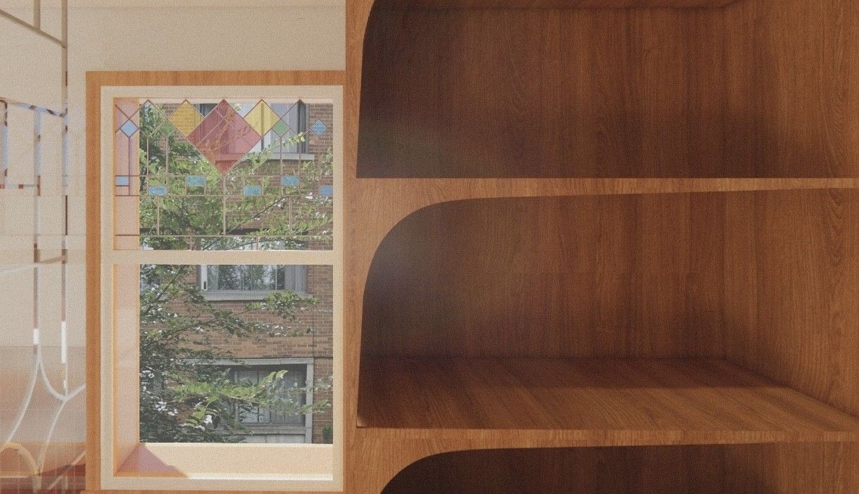 D&Eacute;TAIL DU MOBILIER MURAL