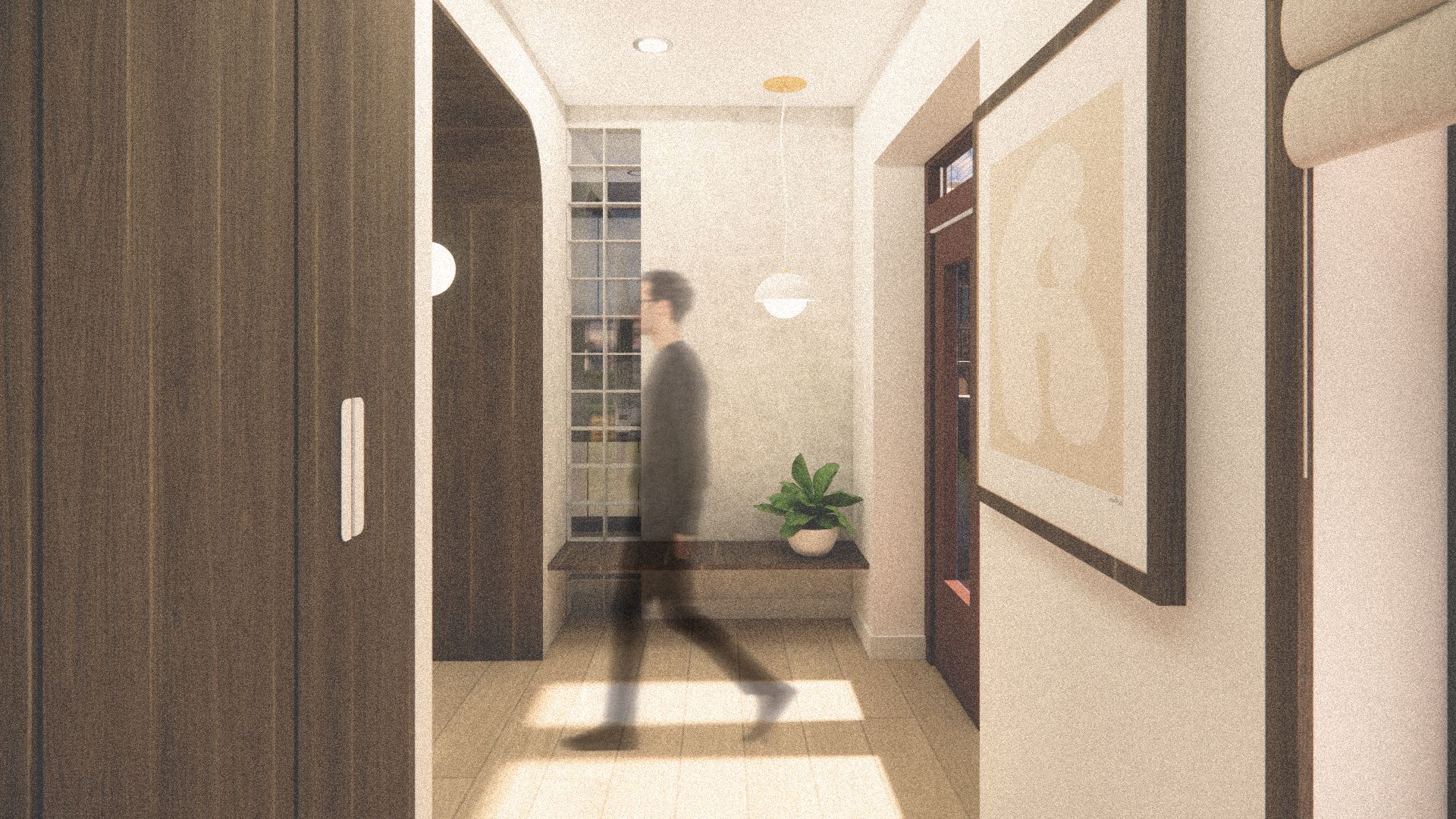 Perspective de l&rsquo;entr&eacute;e