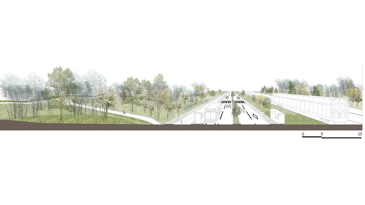 Coupe de la proposition du boulevard Jacques-Cartier O.