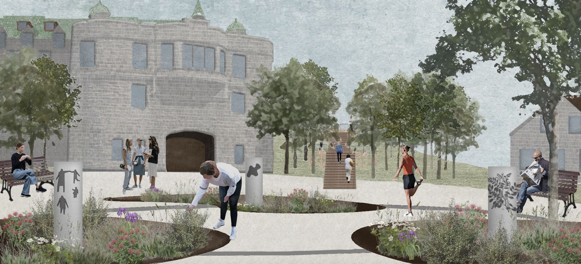 Place d&rsquo;accueil : une nouvelle porte d&rsquo;entr&eacute;e au parc du Mont-Royal