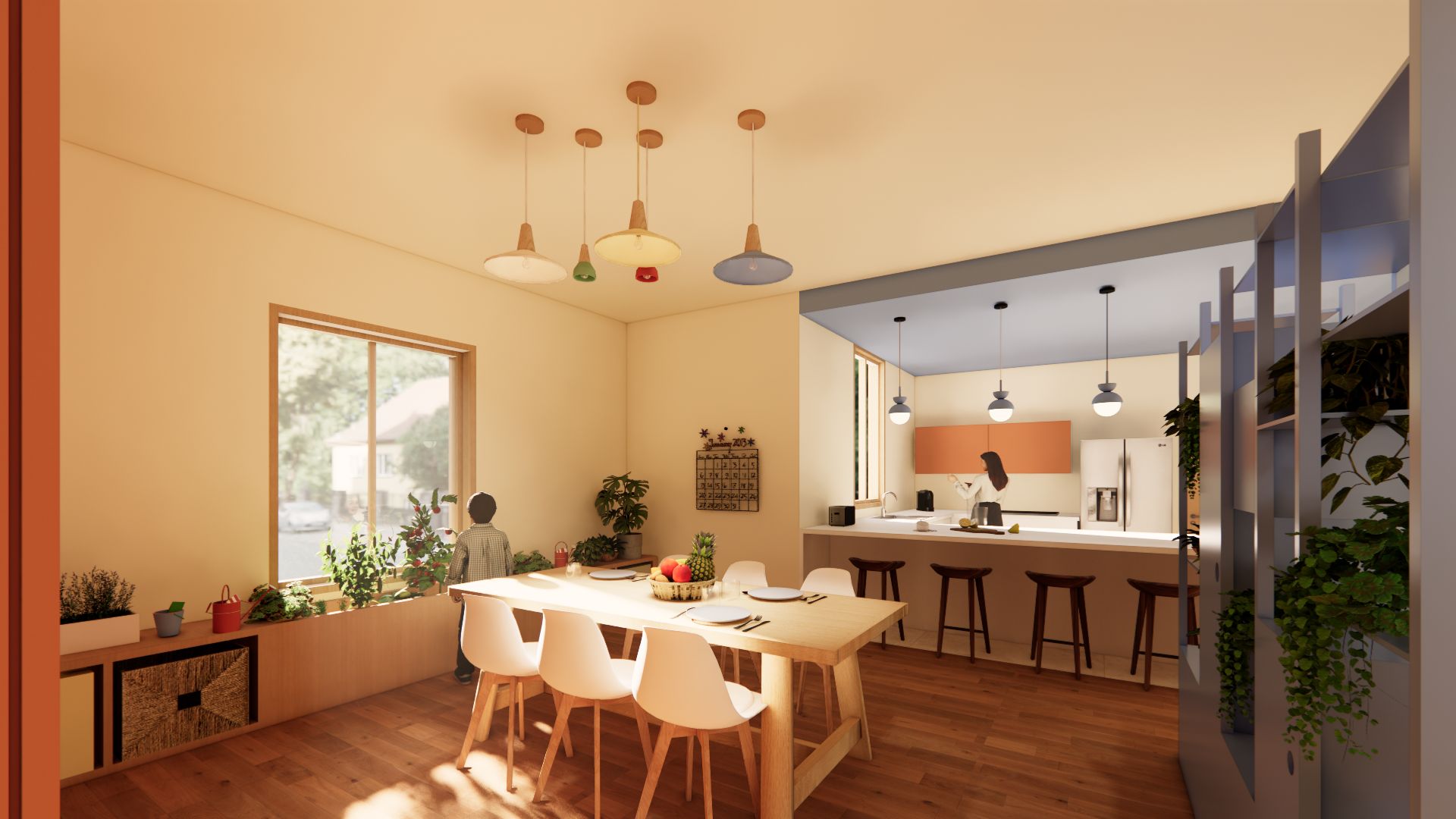 SALLE &Agrave; MANGER/CUISINE &ndash;  RDC