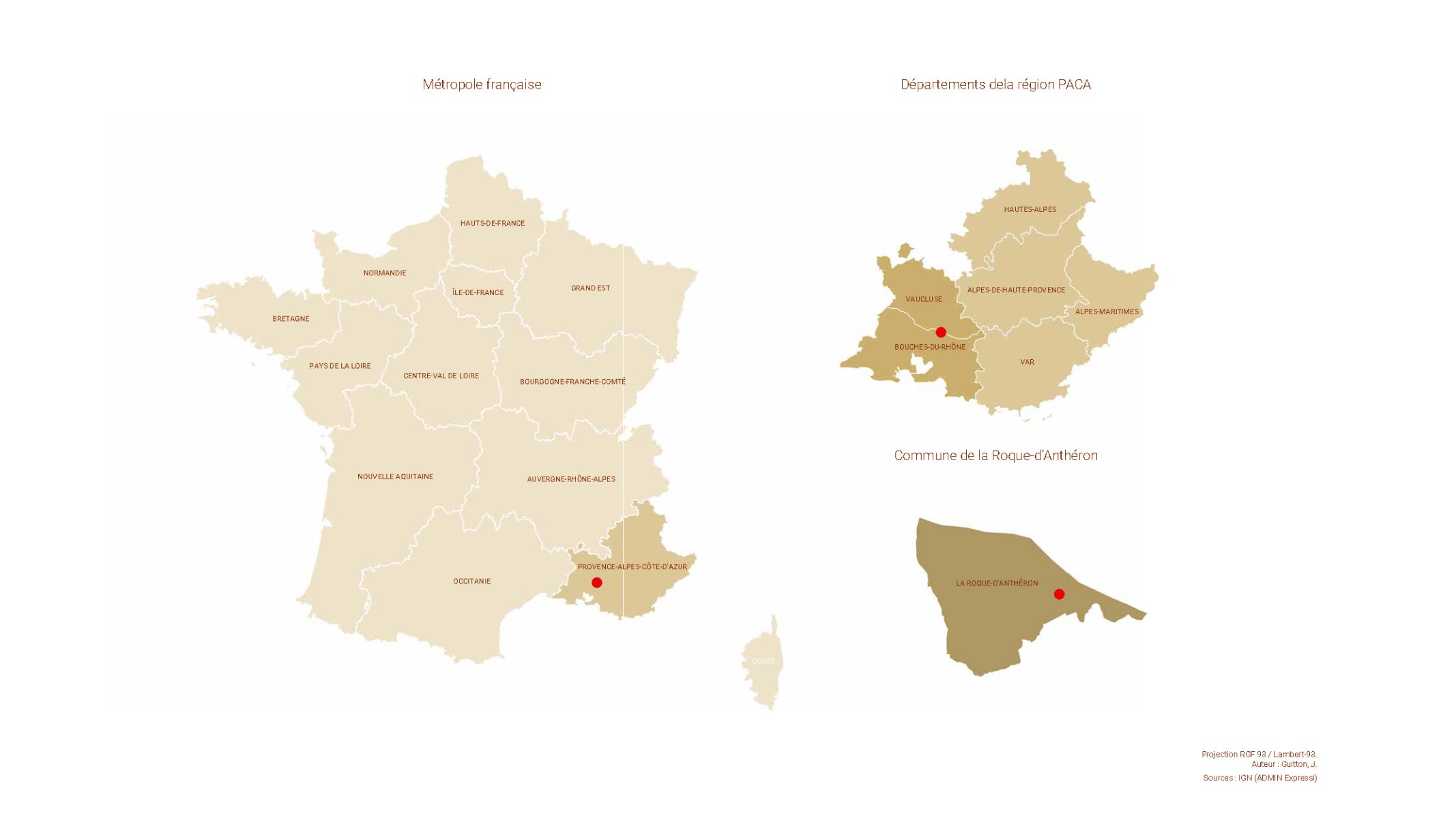 Localisation de l'abbaye de Silvacane