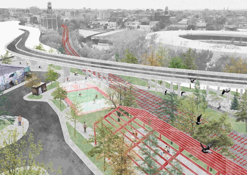Secteur du viaduc Rosemont&ndash;Van Horne : habiter l'interface 