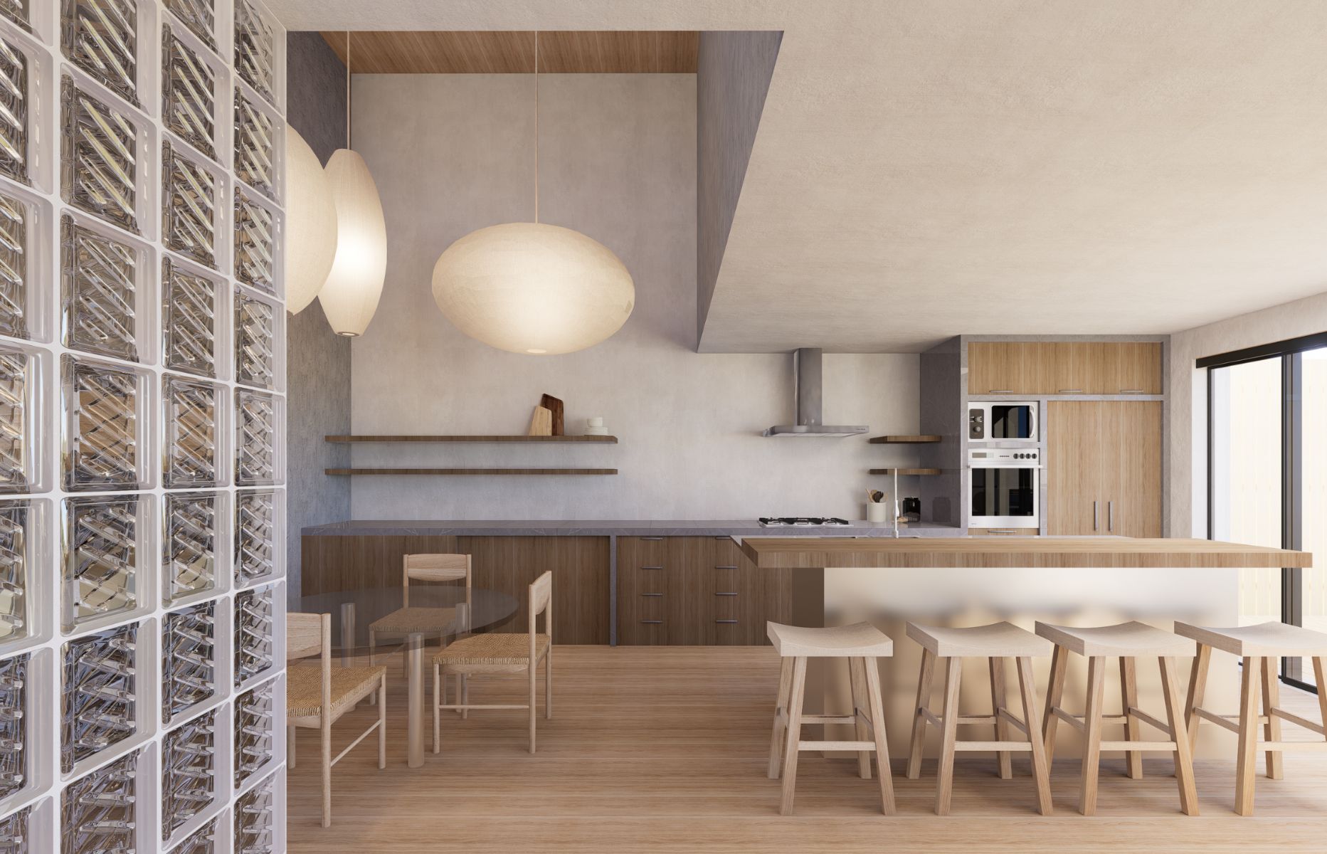 Cuisine et salle &agrave; manger