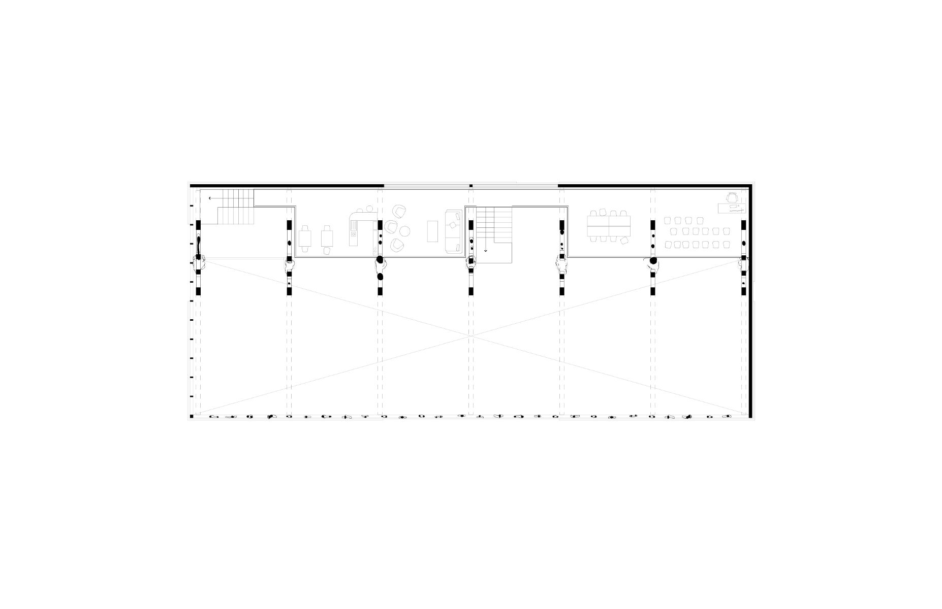 02 &ndash; Plan de la mezzanine