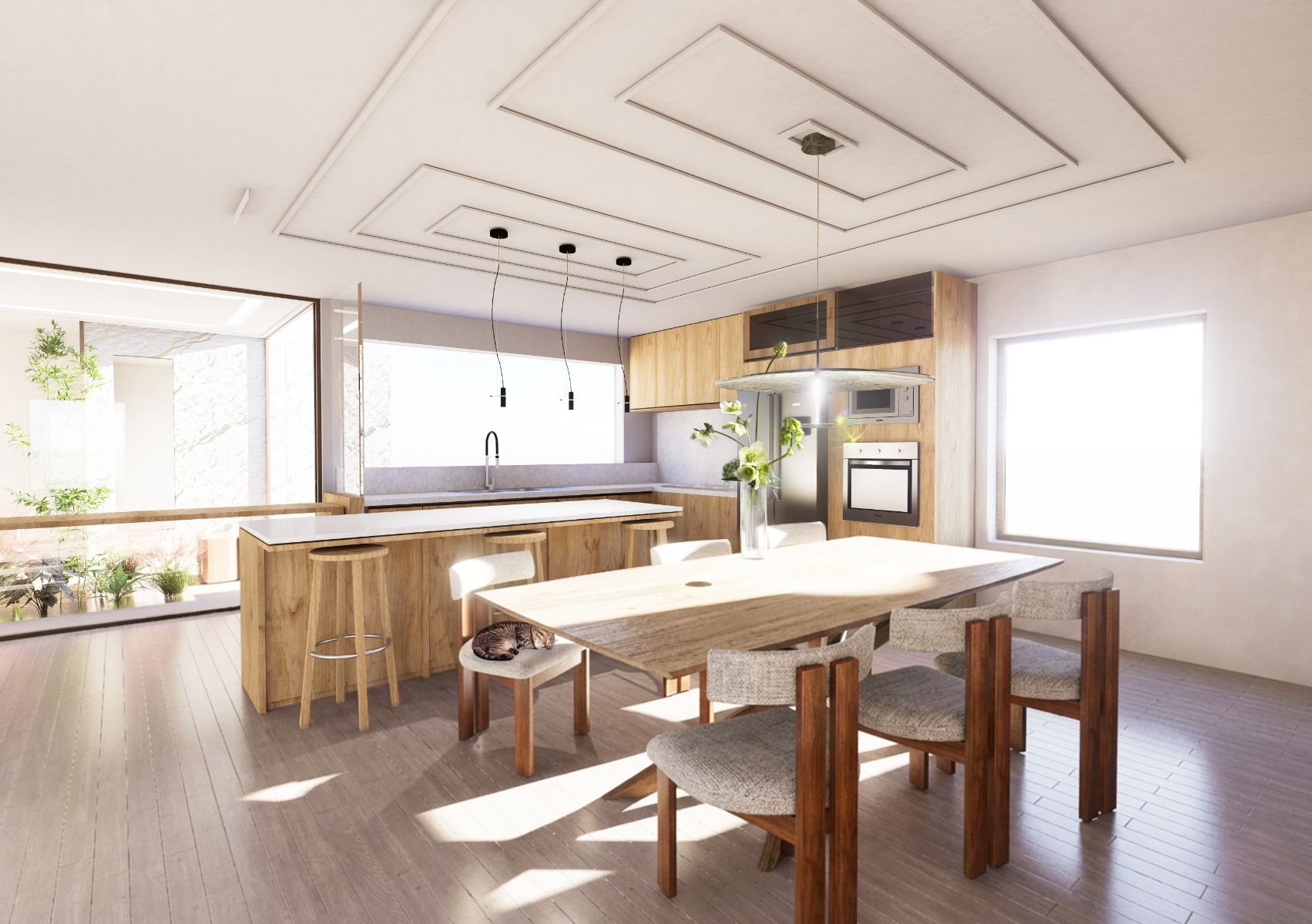 Salle &agrave; manger des habitations