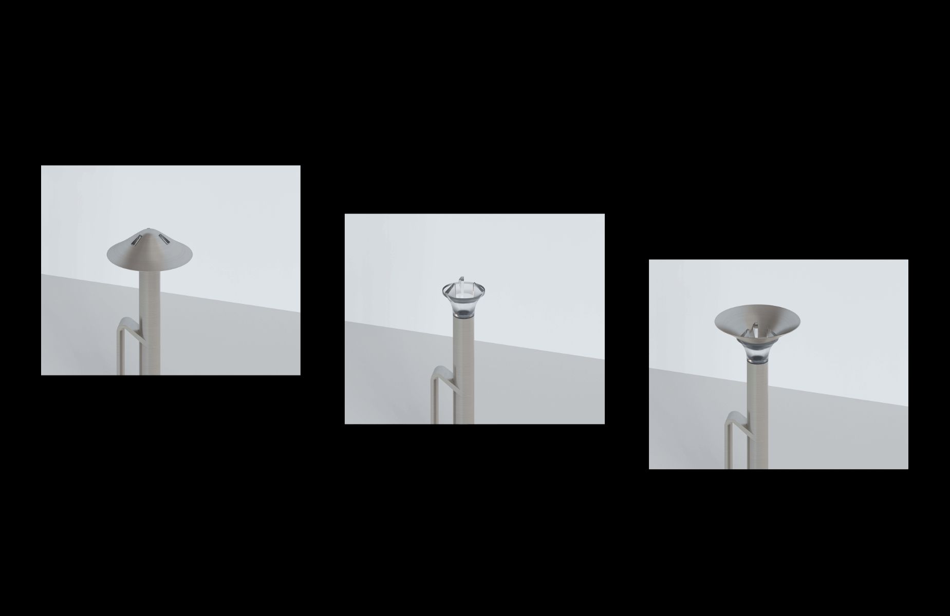 Lentille en silicone  + r&eacute;flecteur perfor&eacute;