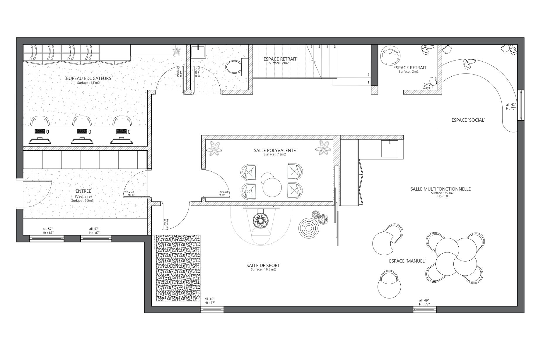 PLAN D'AM&Eacute;NAGEMENT &ndash;  R-1