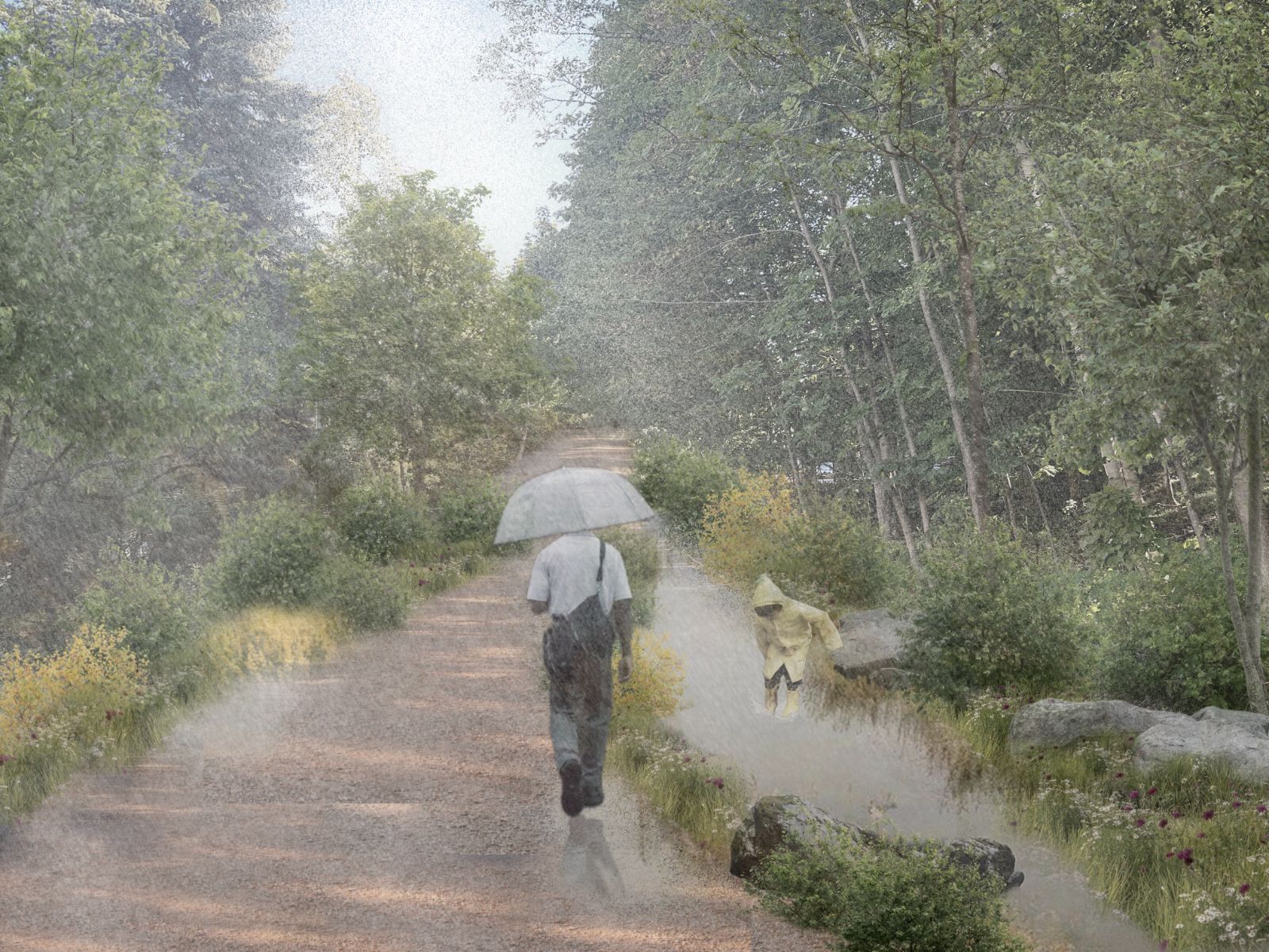 Phase 4 | Le sentier de l'Entre-Vue, une promenade d'intimit&eacute; entre noue et bois&eacute;