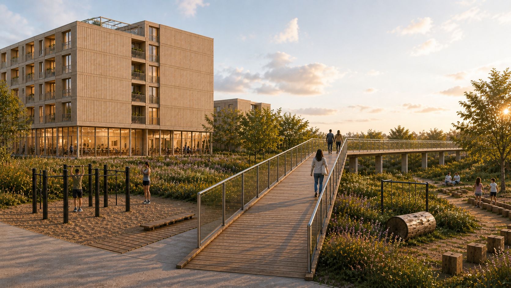 Perspective de l&rsquo;espace urbain et de l&rsquo;espace b&acirc;ti