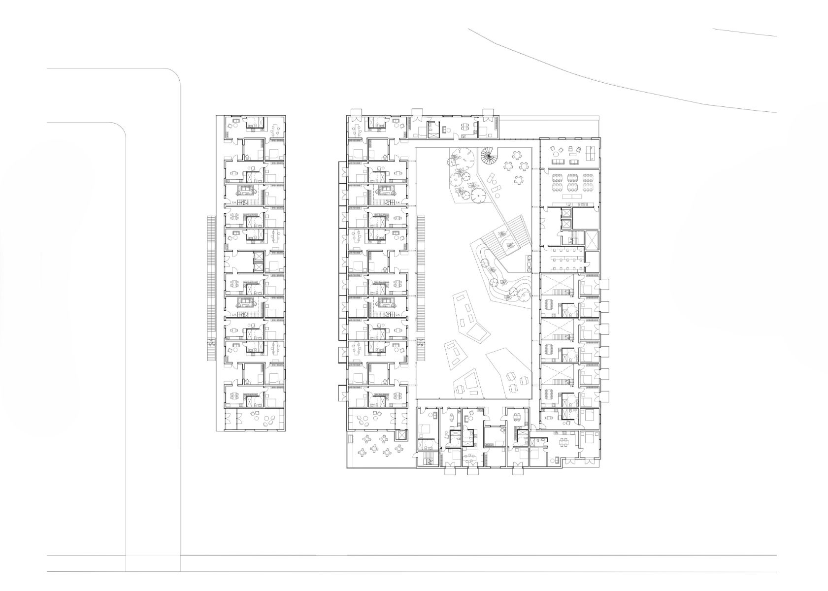 Plan du 4e &eacute;tage
