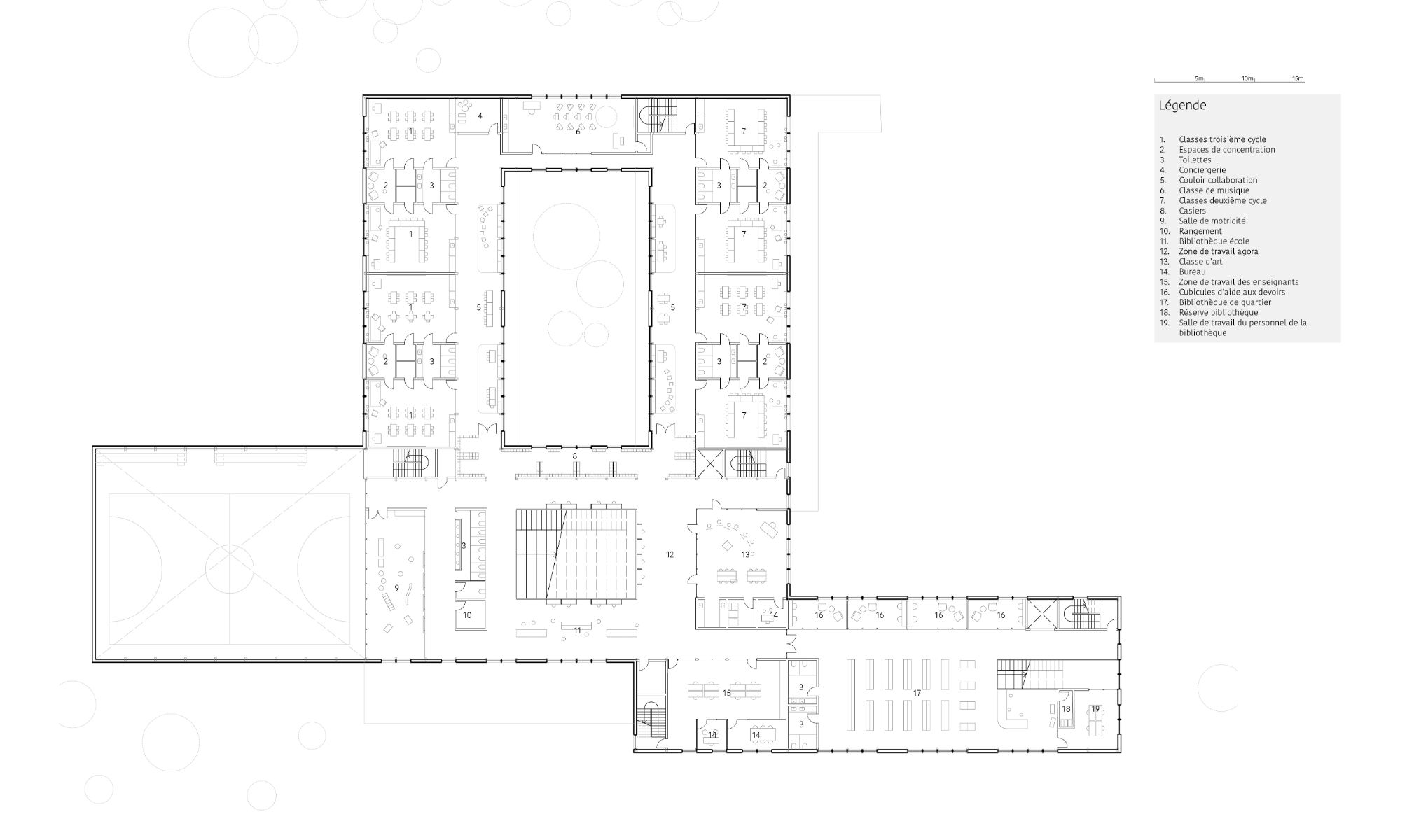 Plan du 2e &eacute;tage