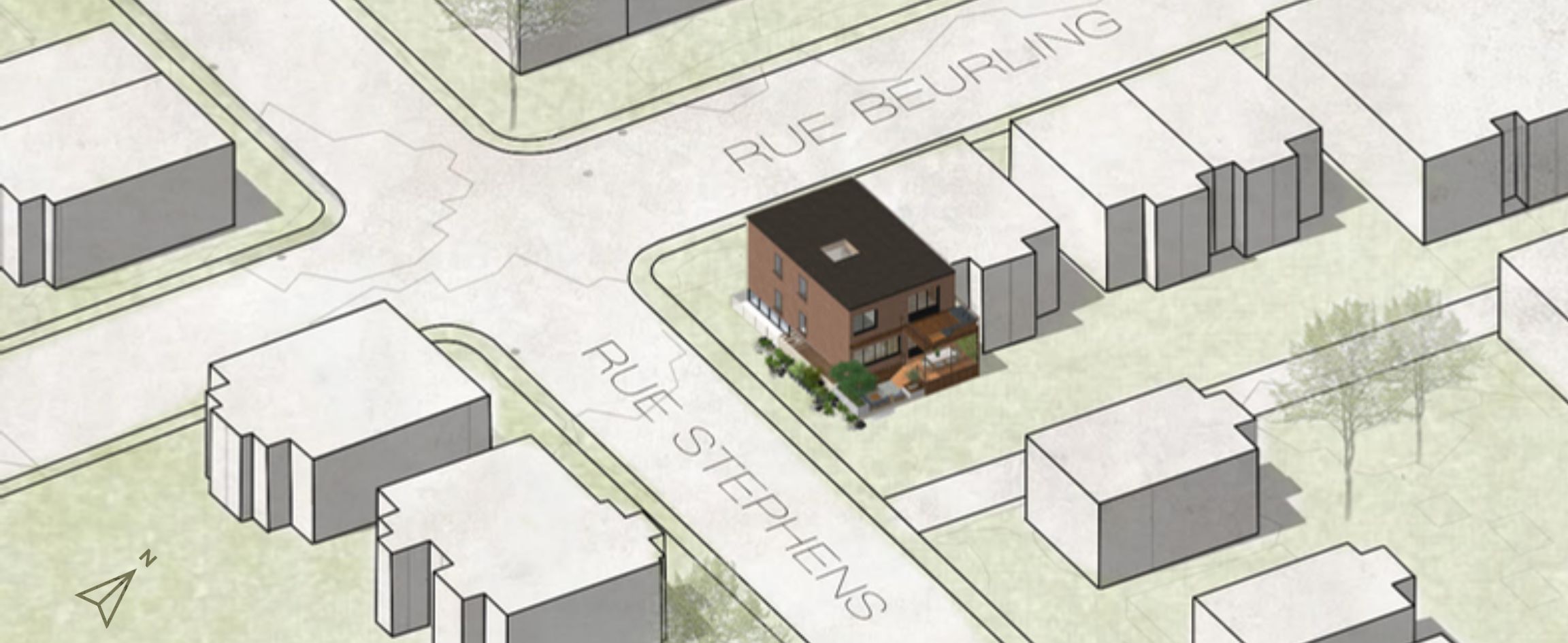 Implantation du duplex
