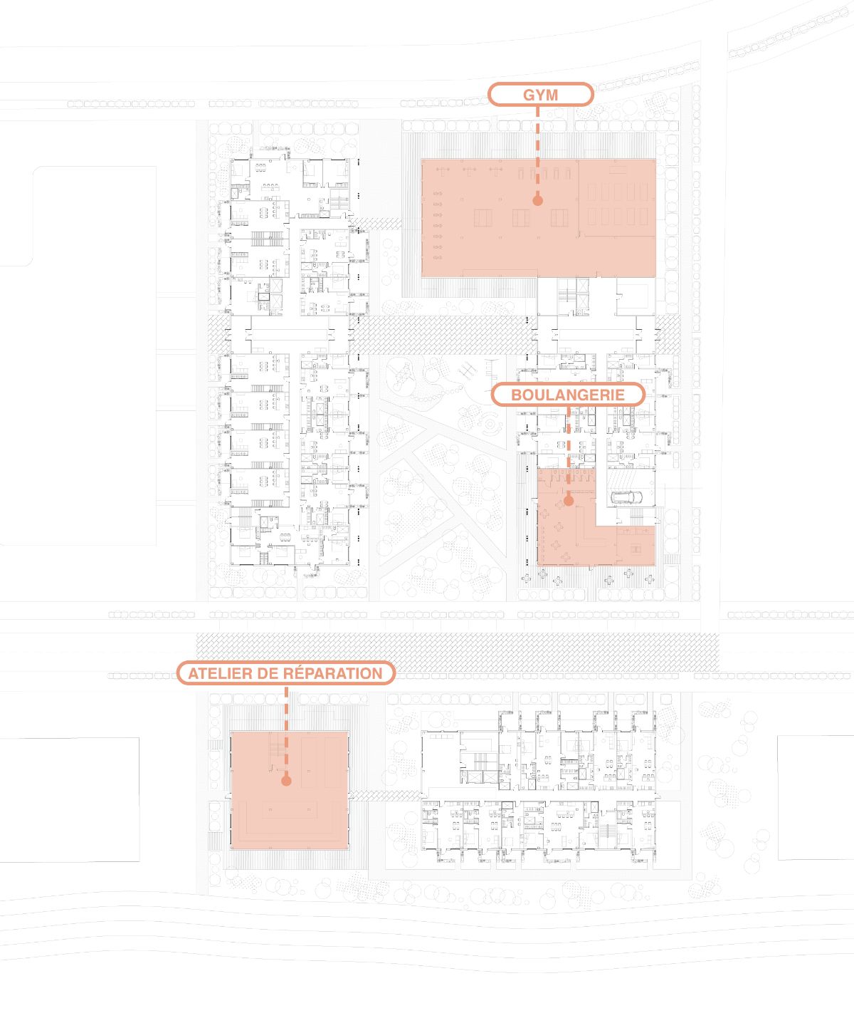 PLAN DU REZ-DE-CHAUSS&Eacute;E