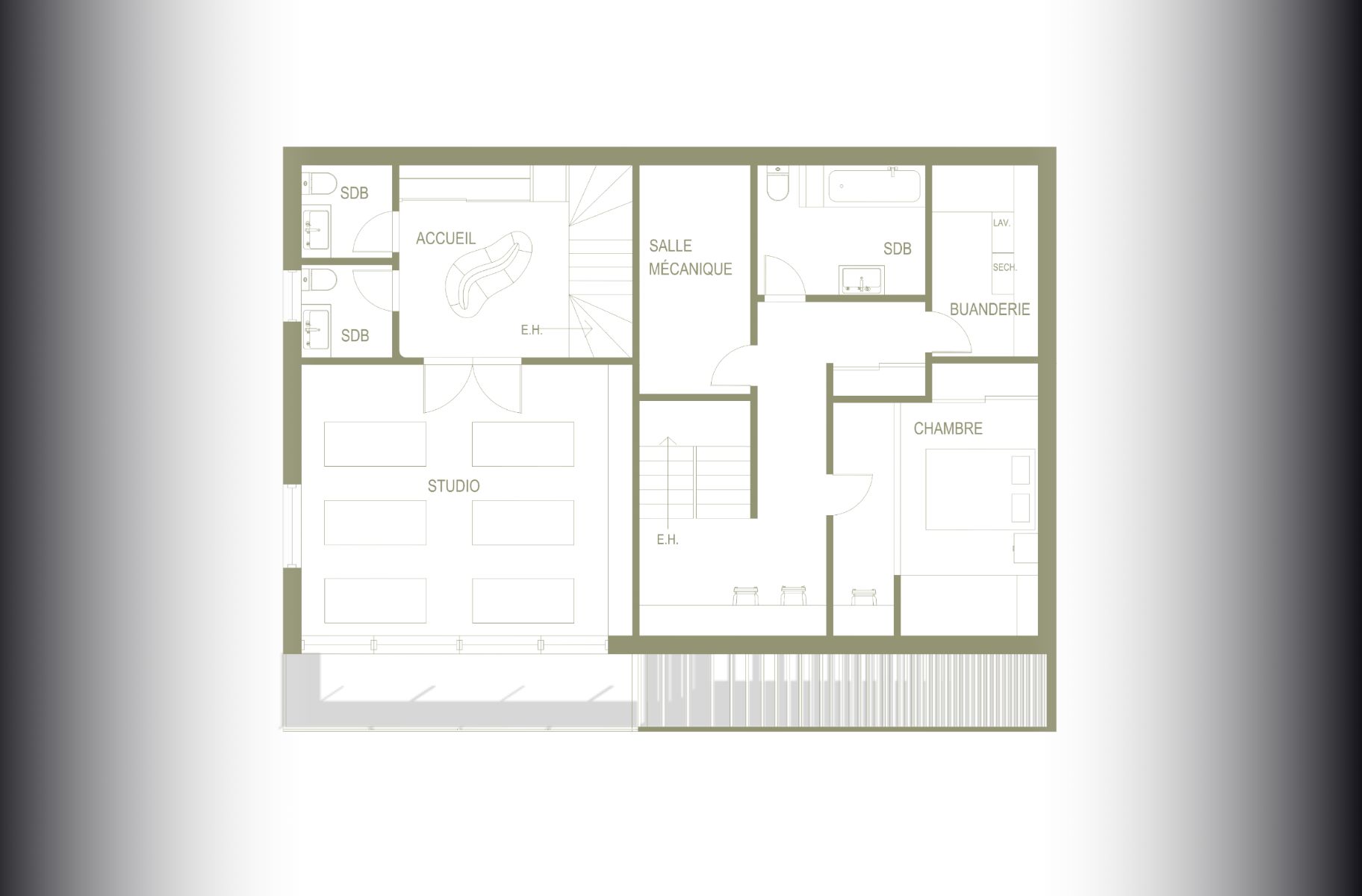 Plan du sous-sol