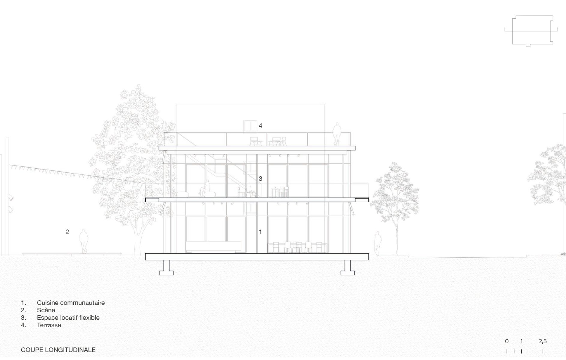 SITE B : Coupe