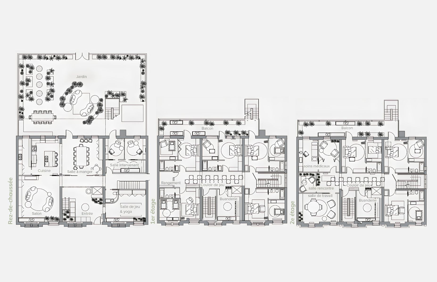 Plan d'am&eacute;nagement - 3702 rue sainte-famille, Montr&eacute;al