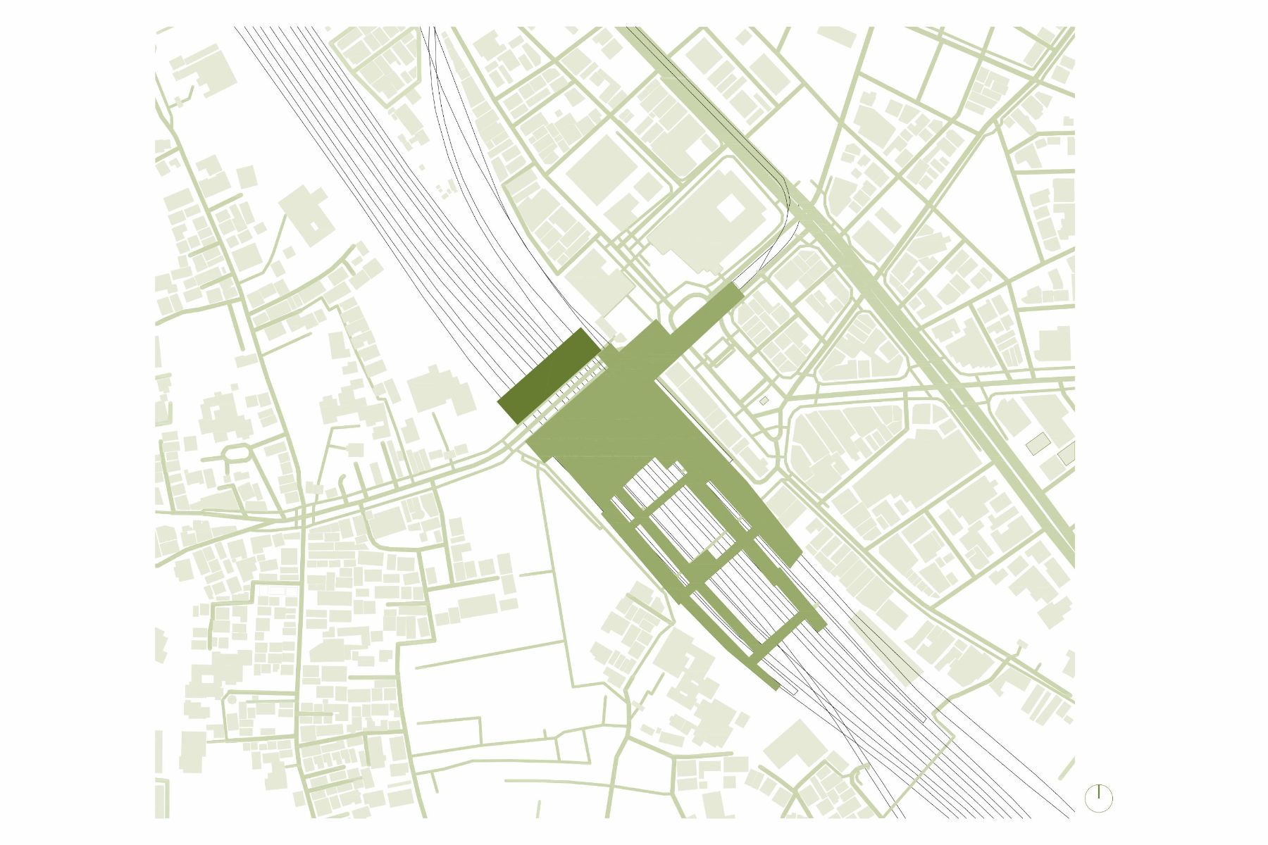 Contexte du quartier de la station Nippori