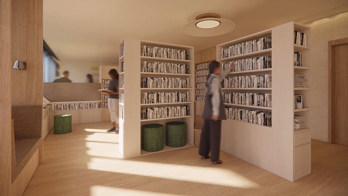 Biblioth&egrave;que - Zone tranquille