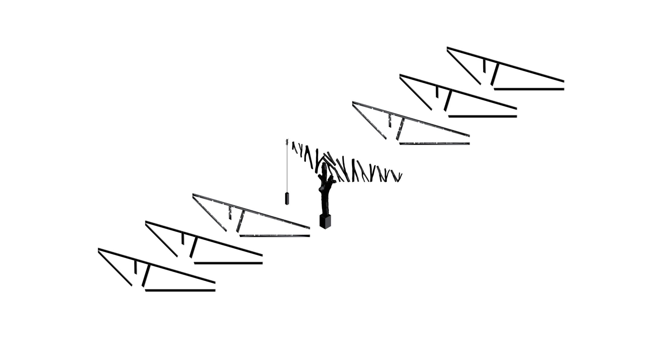 Axonom&eacute;trie &eacute;clat&eacute;e du syst&egrave;me constructif