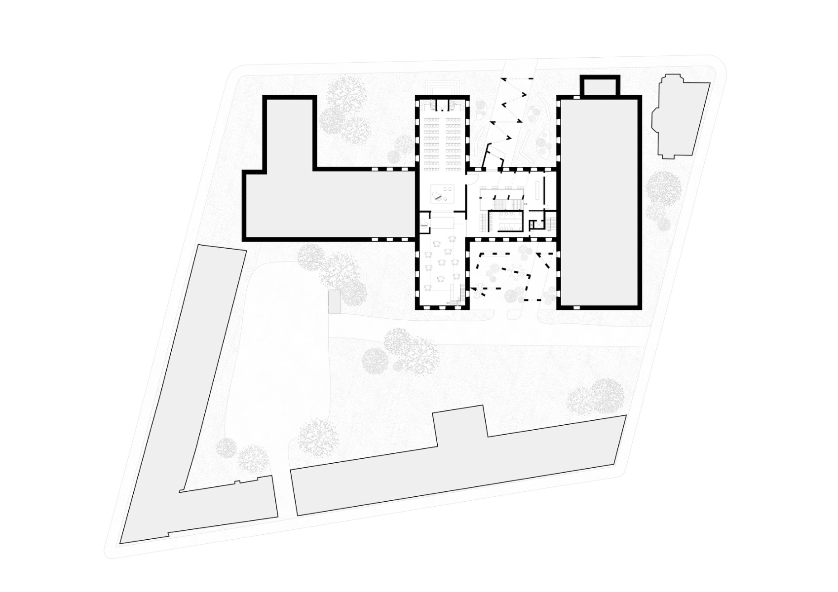 Plan de l'&eacute;tage