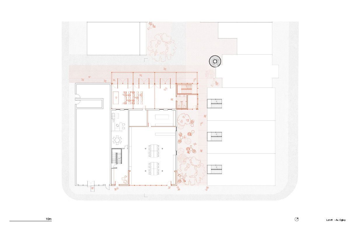 Plan du rez-de-chauss&eacute;e | site 01