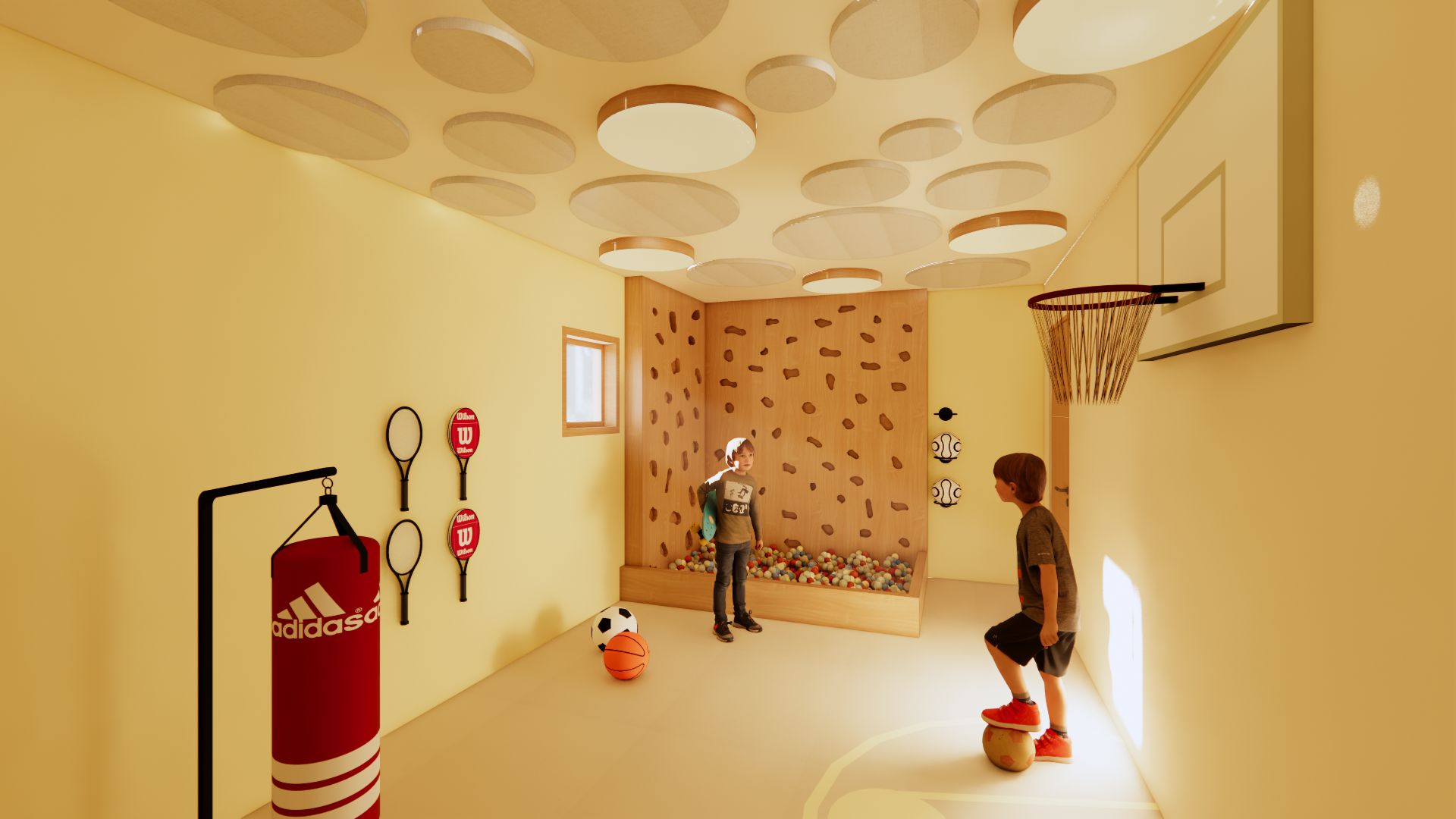 SALLE DE SPORT &ndash;  R-1