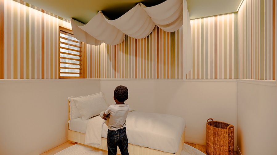 Vue sur la chambre