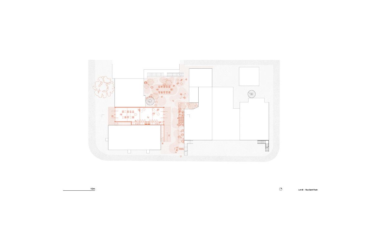 Plan du rez-de-chauss&eacute;e | site 02