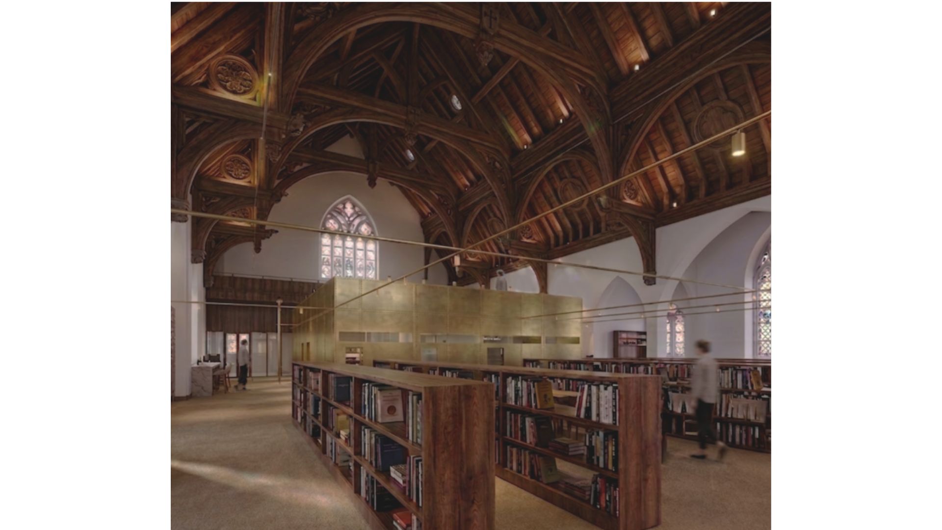 Vue g&eacute;n&eacute;rale de la biblioth&egrave;que